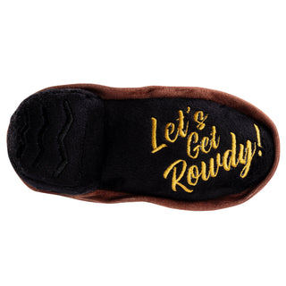 Brown Cowboy Boot Pet Toy