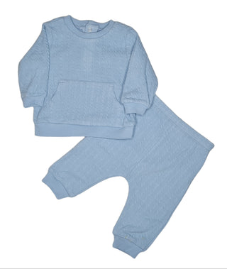 Blue Cable Infant Boy's 2pc