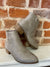 Clay Suede Pointed Booties