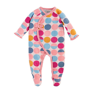 Mudpie Polka Dot Princess Footie