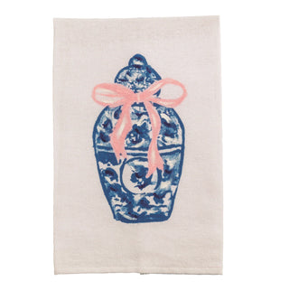 Mud Pie Painted Jinger Jar Towel