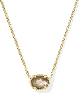 KENDRA SCOTT: DAPHNE FRAME SHORT PENDANT NECKLACE