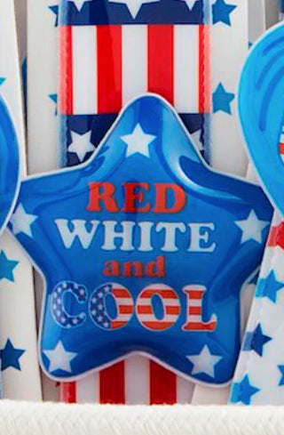 Mud Pie LED Patriotic Slap Bands