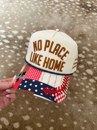 Embroidered No Place Like Home Hat