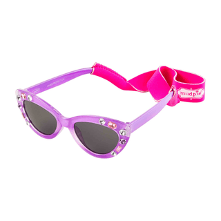 Mud Pie Toddler Purple Cat Eye Sunglass Set