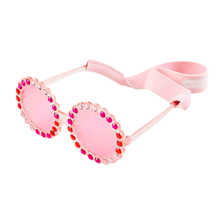 Mud Pie Toddler Red Round Sunglass Set