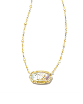 KENDRA SCOTT: ELISA SHORT PENDANT NECKLACE