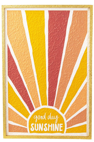 Sunshine Framed Wall Decor