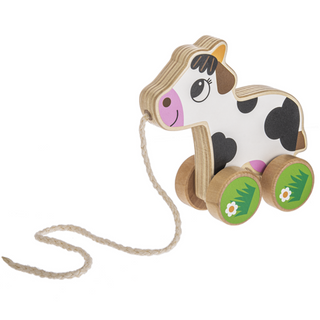 Happy Hill Farm Wood Pull Toys