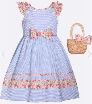 Bonnie Jean Mae Dress with Purse